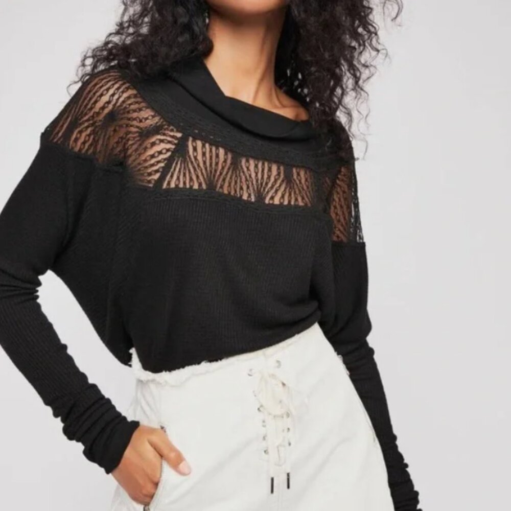 Free People Black Top